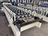 Machine de formage de tôles de toiture IBR, trapézoïdale, 5 nervures, machine de fabrication de tôles de toiture métalliques