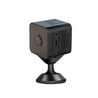 Caméra de sécurité WiFi intelligente X1 Mini HD 4K, cube portable, action cam, surveillance vidéo domestique sans fil, visualisation à distance, détection de mouvement