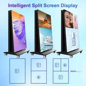 P2.5 GOB LED Ekranlı, Pilli, Katlanabilir, Dikişsiz Ekranlı Dijital Tabela Kiosku, Koruyucu Taşıma Çantası ile - Product Image 5