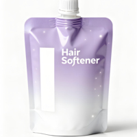 Sac de recharge de buse d'adoucissant personnalisé de 50ml 200ml 1kg sac d'emballage de liquide de shampooing en feuille d'aluminium pour usage cosmétique