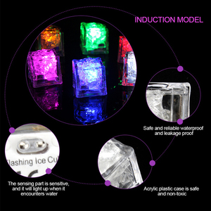 Glaçons lumineux multicolores LED 2026 pour boissons, bars, fêtes, carnaval, livraison directe - Product Image 4