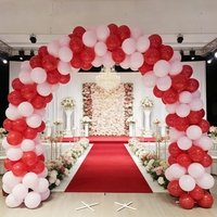 Arche de ballons gonflables automatiques en plastique épais de qualité supérieure avec pompe à air pour Halloween, Noël, mariage, fête d'anniversaire, toile de fond