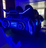 Simulador de Realidad Virtual 9D, Cine Interior de 6 Asientos, Más de 100 Juegos, Máquina de Juegos de Arcade para Parques de Diversiones, Vuelo de 360 Grados