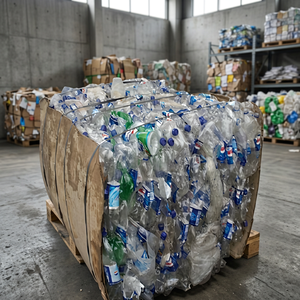 Déchets de bouteilles en HDPE/LDPE, plastique recyclé, fibres antistatiques, qualité A, emballage 200 kg/BAE +27739729209 - Product Image 2
