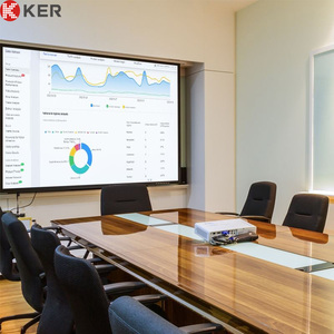 Portable 75 Inch 4K Anti-Glare LCD Interactive Whiteboard 20-Point Pen/Finger Touch Teaching &amp; Meeting <strong>Board</strong> - Product Image 1