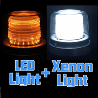 Perles de lampe au xénon 2 en 1 en aluminium de grande taille pour feux de signalisation de sécurité à LED pour voiture