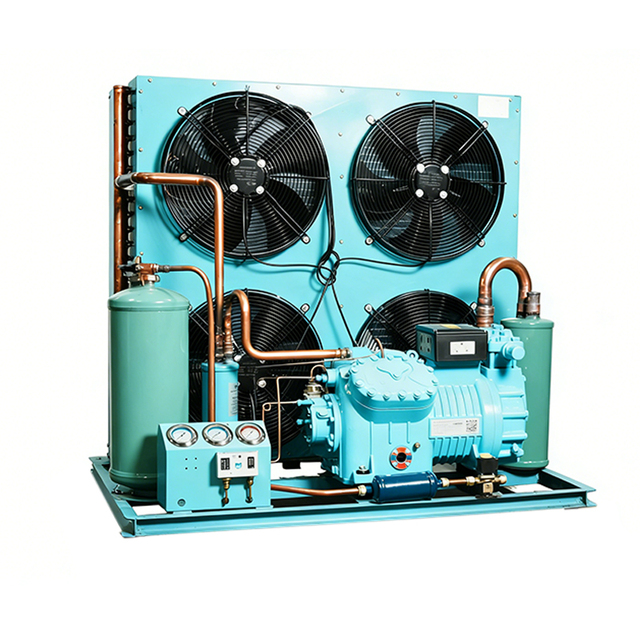 Copeland Semi-Hermetic Hermetic Scroll Scroll Water Cooled Condensing Unit for Cold Room Refrigeration Project System