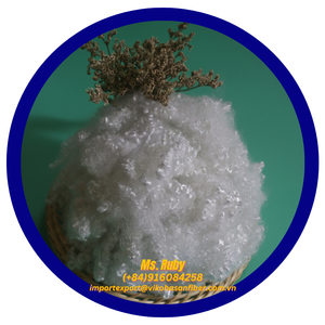 Vikohasan Fabricant Grade PET Flake Bouteille 3D HCS Blanc Polyester Fibre discontinue Farce Oreillers Jouets Canapé GRS Creux - Product Image 6