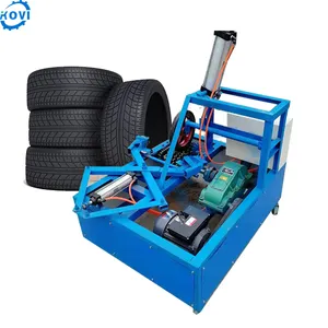 old tire cutting machine whole tire shredder rubber tire strip cutter recycling machine