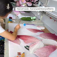 Décor mural géant personnalisé en papier, fleurs et papillons faits main de luxe, nouvelle arrivée pour mariages, Nouvel An chinois, événements de Noël, vitrines