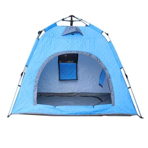 Outdoor 2 Room Waterproof Inflatable House Air Tent Home Inflatable Camping Tent