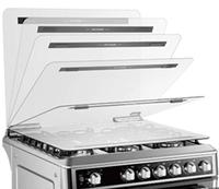 Cuisinière à gaz Xunda à quatre brûleurs avec four, prix compétitif pour l'industrie