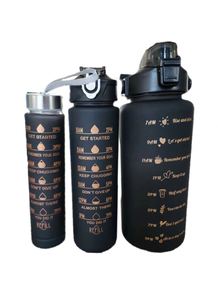 Botella de Agua Deportiva de Plástico Ecológica de 900ml al por Mayor con Marcador de Tiempo, Aislamiento Térmico de 12-24 Horas, Tipo Pajita, para Agua Hirviendo - Product Image 4