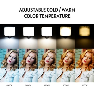 KM-72B Mini LED-Videoleuchte RGB-Farbe Multifunktionales LED-Aufnahmelicht für Canon Nikon Sony Kameras - Product Image 5