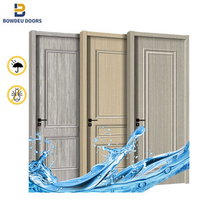 WPC-puertas impermeables <span class=keywords><strong>para</strong></span> el interior <span class=keywords><strong>de</strong></span> la habitación del baño, panel <span class=keywords><strong>de</strong></span> plástico <span class=keywords><strong>de</strong></span> <span class=keywords><strong>madera</strong></span>, conjunto <span class=keywords><strong>de</strong></span> marcos compuestas <span class=keywords><strong>de</strong></span> hojas, último diseño, <span class=keywords><strong>precio</strong></span> barato - Product Image 2