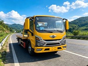 Camion de remorquage Foton Linghang G5 4x2, camion de remorquage <span class=keywords><strong>lourd</strong></span> diesel manuel pour le sauvetage routier en cas d'urgence - Product Image 3