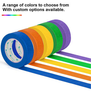 Nastro Adesivo in <span class=keywords><strong>Carta</strong></span> Crespa di Alta Qualità per Carrozzeria, Temperatura Automobilistica, per Verniciatura e Mascheratura - Product Image 6