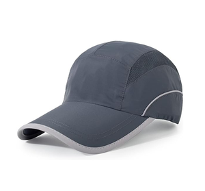 High Quality Manufacturer Bulk Custom logo Running <strong>Hat</strong> Mesh Sports Cap Lightweight Quick Drying <strong>Runner</strong> Cap for Men <strong>Women</strong> - Product Image 1