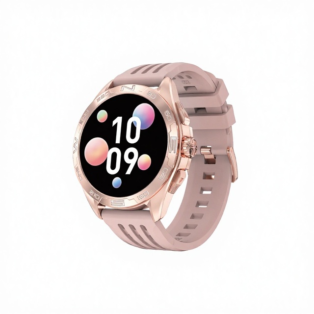 DTM1 Smart Watch IPS Display Silicone Band 1.5 Inches Waterproof Swimproof Heart Rate Blood Pressure Sleep Monitoring