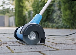 Barredora de malas hierbas eléctrica de 400W, limpiador de Patio, cepillo eléctrico, limpiador de lechada, Brosse a articulaciones Electrique Nettoyeur de articulaciones - Product Image 4