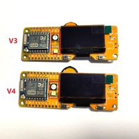 Herramienta de Defensa Contra Ataques WiFi y Anti-Espionaje, Deauther Mini V4, Placa de Desarrollo de Pruebas, Programación, Aprendizaje Inalámbrico, Actualización V3