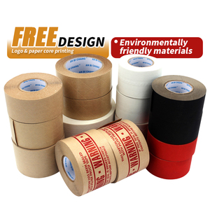 Sợi Gia Cố Tùy Chỉnh In Keo Dán Giấy Kraft Đóng Gói Băng 3 Inch X 375 Feet - Product Image 3