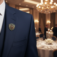 Vente en gros directe usine Chine : Pin's de revers personnalisé en émail souple en forme de bouclier pour costumes, chapeaux, jeans et pin's personnalisés pour clubs de membres