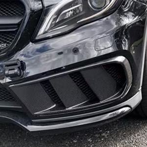 Cache d'aération avant en fibre de carbone pour <span class=keywords><strong>Mercedes</strong></span>-Benz Classe <span class=keywords><strong>GLA</strong></span> X156 <span class=keywords><strong>GLA</strong></span> <span class=keywords><strong>200</strong></span> GLA45 2014+ – Neuf – Kit carrosserie pour prises d'air avant - Product Image 4