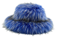 Topi Bucket Sporty Bulu Imitasi Unisex, Hangat Gaya Kozak Rusia, Topi Nelayan Bulu Halus untuk Musim Dingin, Ski, dan Aktivitas Luar Ruangan