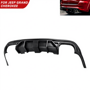 Difusor de Parachoques Trasero para <span class=keywords><strong>Jeep</strong></span> Grand Cherokee <span class=keywords><strong>SRT</strong></span> 2014-2021, Venta al Por Mayor Directa de Fábrica Chaoshenghang - Product Image 1