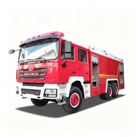 Truk Air Profesional 12 Ton dengan Tangki Busa Air dan Pompa untuk Gudang Industri dan Perlindungan Kebakaran Kota