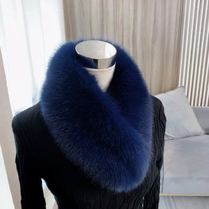 Winter Artificial <strong>Faux</strong> Fox <strong>Fur</strong> Neck Warmer Collar Scarf Shawl <strong>Shrug</strong> With Clip Synthetic Fluffy <strong>Fur</strong> - Product Image 6