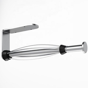 YOTO porte-rouleau de cuisine à une main utilisable déchirure parfaite sous l'armoire <span class=keywords><strong>support</strong></span> <span class=keywords><strong>mural</strong></span> amortisseur porte-serviettes en <span class=keywords><strong>papier</strong></span> - Product Image 5