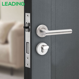 Cửa hiện đại xử lý nội thất cửa đòn bẩy thép không gỉ phòng chống cháy cửa xử lý cho khách sạn và văn phòng - Product Image 1