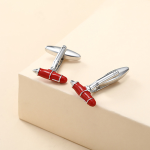 Vendita calda accessori di abbigliamento creativo in lega di zinco <span class=keywords><strong>gemelli</strong></span> da uomo all'ingrosso - Product Image 2