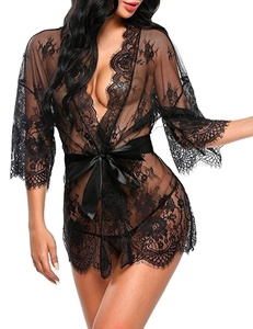 Lencería Sexy de Encaje para Mujer, Estilo Europeo Americano - Product Image 2