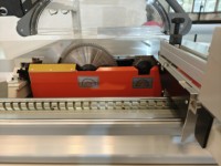 Scie à table horizontale CNC pour le bois avec moteur, portable, haute précision, écologique, scie à panneaux