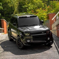 Pour Land Rover Defender 110 2020+ Nouveau Kit Carrosserie Style Urbain 2026 de Haute Qualité avec Feux de Toit, Couvre-roues et Élargisseurs d'Ailes