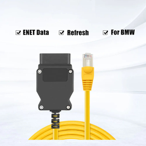 Nuevo <span class=keywords><strong>Cable</strong></span> de Interfaz ENET con Conector de Cristal Gerawell para Diagnóstico de Automóviles OBD, Extensión de Red Impermeable - Product Image 5