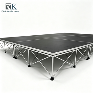 Heavy Duty Stage Kit Aluminum Smart Stage Platform Portable Stage Outdoor Smart Stage for Events and Wedding - Product Image 1