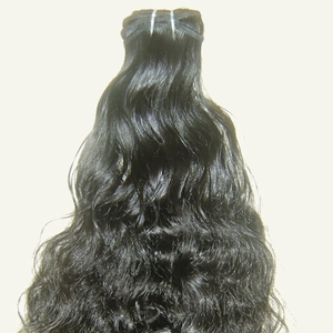 Extensiones de Cabello Remy 100% Natural, Cabello Indio Remy Marrón, de 8 a 40 Pulgadas, Tacto Suave, Doble Trama a Máquina - Product Image 1