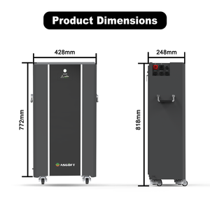 Stockage d'énergie domestique 15Kwh Systèmes de stockage de batterie <span class=keywords><strong>solaire</strong></span> 51.2V 14,3 Kwh 15Kwh 20Kwh 280Ah 304Ah Batterie au lithium hybride Can IP65 - Product Image 2