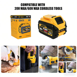 Baterai Dewalt yang Ditingkatkan, Sel Daya Isi Ulang 20V 60V 9Ah, Cocok untuk DCB609B, Performa Tinggi untuk Peralatan Rumah dan Konstruksi - Product Image 4