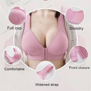 Respirant grande taille maternité femmes matures Xxl <span class=keywords><strong>gros</strong></span> seins femmes Sexy photo soutien-gorge - Product Image 4