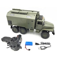 WPL B-36 1:16 2.4G 6WD 4CH RC Camión Militar de Control Remoto, Vehículo de Comando