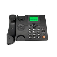 Téléphone fixe numérique sans fil GSM double SIM Flyscale/ODM/OEM NV2-2G pour bureau et domicile avec radio FM