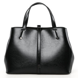 Sacs à main pour ordinateur portable en cuir véritable tendance pour femmes, grande capacité, sacs à bandoulière élégants disponibles - Product Image 2