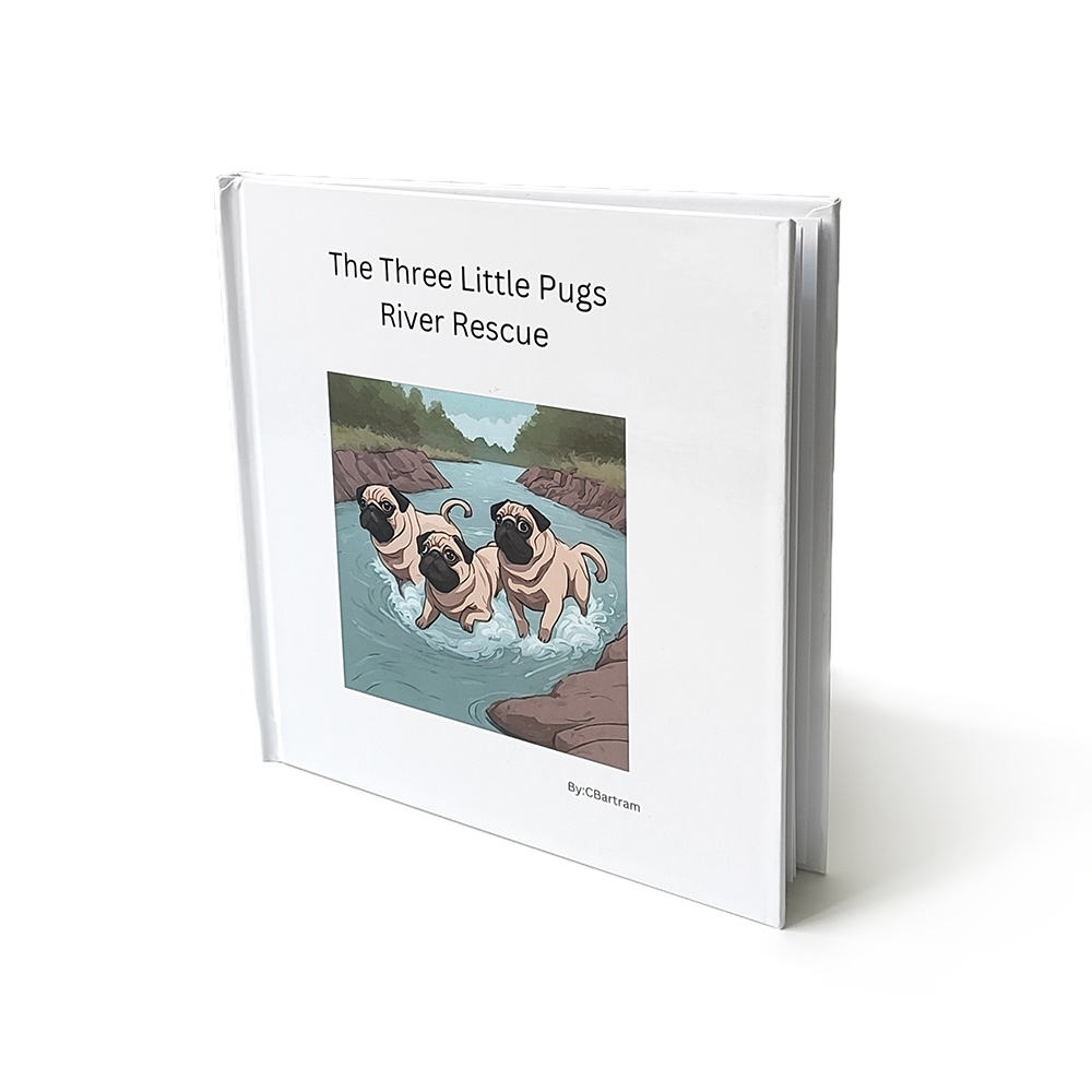 Sauvetage de la rivière The Three Little Pugs