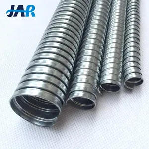 JAR Manufacturer Intelligent Machine Wire Protection Corrugated Tube Galvanized Stainless Steel Flexible Conduit