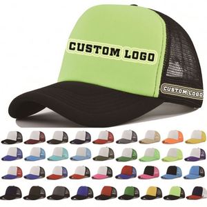 Gorra de Béisbol de Malla Espumada con Bordado de Logotipo Personalizado de Alta Calidad, Gorra Trucker - Product Image 1